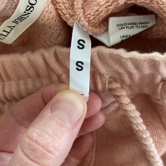 Ulla Johnson Charley pant in rose joggers women’s small - Picture 6 of 7